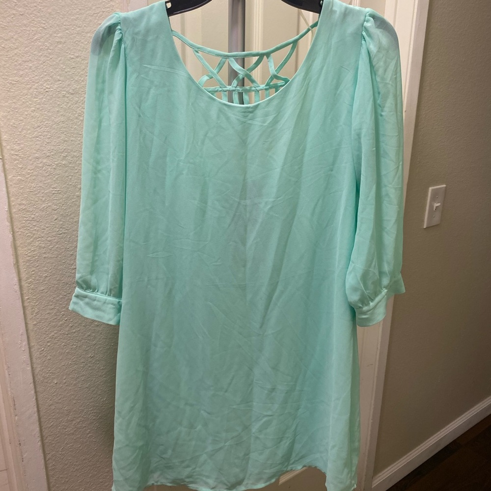Mint Green Summer Dress